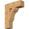 Ekena Millwork Olympic Block Smooth Bracket, Western Red Cedar, 5 1/2"W x 20"D x 24"H BKT06X20X24OLY05SWR - alternate 1